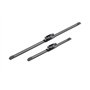 Longueur: 650mm/400mm – 1 Paire de Balais avant