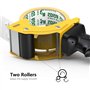 Prosun Distributeur de Pistolet à Ruban, Dévidoir Manuel pour 50mm (2 Pouces) Ruban d'Emballage, Scotch Dévidoir à Main Réducteu