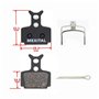 MEXITAL 2 Paires Plaquettes de Frein Vélo à Disque pour Formula R1 R1 Racing T1 RO C1 CR3 Mega The One RX RR1