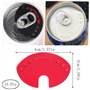 SMMWWS2 Couvercle de canette Boisson Soda Pop 15 Pièces Fermeture gazeuse Noir Rouge Blanc, (50ZR100050)