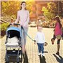 2PCS Laisse De Sécurité Pour Enfants, Bébé Anti-Perdu Poignet, Ande De Poignet En Coton Respirant à Rotation à 360 °, 1.5M (Roug