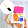 Tabanzhe Lot de 6 pinceaux éponge de peinture avec poignées en bois, pinceaux en mousse de précision pour peinture acrylique, tr