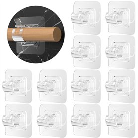 Chiluxendo 14 Pièces Support Tringle Rideaux sans Percage