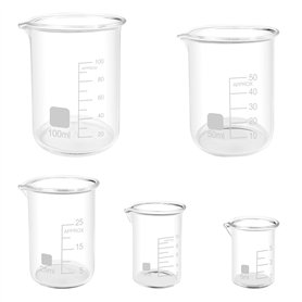 Lixiluxia 5Pcs Verre Doseur en Verre