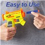 Chiluxendo 120 Pièces Flechette, Fleches Mousse Enfant, Balle en Mousse pour Fusil de Enfants, Fléchettes en Mousse Recharge Bal