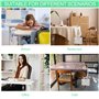 Fervalyna 4 pièces Crochet Porte-Sac à Main Table, Accroche Sacs Pliable en Métal, Accroche-sacs, Rond de Support de Sac avec An