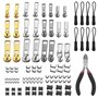 Cigrubo 105 Pièces Kit Reparation Fermeture Eclair