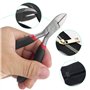 Cigrubo 105 Pièces Kit Reparation Fermeture Eclair, Curseur Tirette Fermetures Eclair Clipsable, Zipper Métal Remplacement, pour