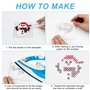 Cigrubo 6300 Kit de Perle a Repasser, 24 Couleurs 5mm Fusible Perles Bricolage Avec Boîte De Rangement, Plaque Perle Papier à Re