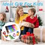 Cigrubo 6300 Kit de Perle a Repasser, 24 Couleurs 5mm Fusible Perles Bricolage Avec Boîte De Rangement, Plaque Perle Papier à Re