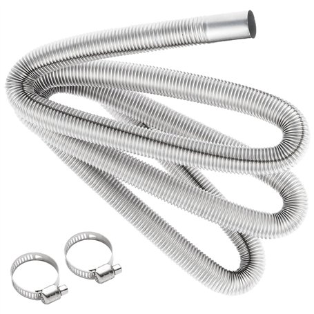 Dorglix Tuyau d'échappement en Acier Inoxydable