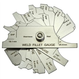 RIVERWELD Ensemble de 7 jauges pour soudure en coin MG-11