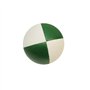 Cascade Juggling Lot de 5 balles de jonglage Pro Thud 115 g – Vert et blanc avec sac de transport – Idéal pour les débutants et 