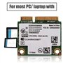 Intel Dual Band Wireless-AC 6250 Adaptateur Réseau PCI Express Half Mini Carte Réseau PCI-E sans Fil WiFi 300Mbps Dual Band 2.4G