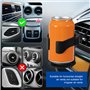 Szaboviktoria 2 pièces Porte Gobelet Voiture, Porte Gobelet Réglable, Destiné aux Bouches D'aération de Voiture