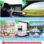 WENRERO 8 PCS Pinces à Ventouse pour Voiture Pince à Cartes avec Ventouse Pare-Brise Porte-Billets Support Ticket Pare Brise pou