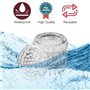 SPEACOUR 8 PCS Protecteurs de Tapis à Pointes en Silicone Souple Protection Pied de Chaise Antidérapant Tampon de Meuble Transpa