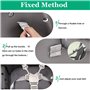 FIGFYOU Ceinture De Sécurité De Siège D'enfant 5 Points Gris Harnais Cinq Points Sangle de Poussette Ceinture De Harnais De Bébé