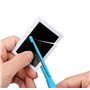 Étiquettes Bocaux, 240PCS étiquettes pour tableau noir imperméables réutilisables, Étiquettes Autocollantes Bocaux Noires, Étiqu