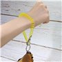 8 Pièces Porte Clés à Ressorts à Spirale, Porte-Clés en Spirale Extensible, Porte-Clés à Ressort en Plastique, Porte-Clés de Res
