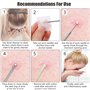 8 Pcs Kit d'Extracteur Point Noir, Kit Tire Comédons, Aiguille d'Outils en Acier Inoxydable Eliminer Blackhead Kit Tire Comédons