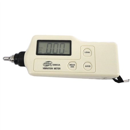 GM63A Analyseur de Vibration Numérique Testeur Compteur Vibromètre Sortie AC Numérique Avec Rétroéclairage LCD