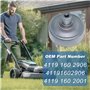 Tambour et Embrayage pour STIHL FS160 FS180 FS220 FS280 Débroussailleuse, AUMEL Cloche de Tambour + Embrayage Accessoire Pignon 