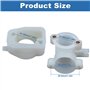 AUMEL Kit collecteur d'admission pour Husqvarna la tronçonneuse 268 272 joint de vis de boulon de silencieux de carburateur à re