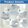 AUMEL Kit collecteur d'admission pour Husqvarna la tronçonneuse 268 272 joint de vis de boulon de silencieux de carburateur à re