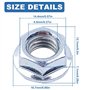 AUMEL Kit d'écrous de barre 10Pcs Pour Echo CS-400 Husqvarna 55, 455, 460 Rancher Vis de bride de tronçonneuse