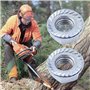 AUMEL Kit d'écrous de barre 10Pcs Pour Echo CS-400 Husqvarna 55, 455, 460 Rancher Vis de bride de tronçonneuse
