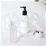 Lot de 12 flacons vides en plastique de 50 ml avec couvercle rabattable pour émulsion de gel