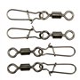 210pcs Emerillon de Pêche Kit Emerillons de pêche avec boutons-pression Connecteur Verrouillage Encliquetable Connecteurs Instan