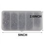 210pcs Emerillon de Pêche Kit Emerillons de pêche avec boutons-pression Connecteur Verrouillage Encliquetable Connecteurs Instan