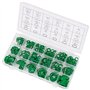 270PCS Joints Toriques Kit 18 Taille Pour Rechange Hydraulique Climatisation Bonne Étanchéité Sur Des Raccords d'arrosage Pour P