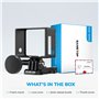 Sametop Frame Cadre Monture avec Couvercle D'objectif Compatible avec GoPro Hero 4, Hero 3+, Hero 3 Caméra Sport