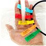 Cable Etiquette,Marquage Cable 480 Étiquettes Autocollant Étanche Résistant à la Déchirure Durable pour Marquer Identifier et Or