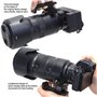 Duomianshou Bague de rechange en métal pour trépied compatible avec Nikon Nikkor Z 70–200 mm f/2.8 VR S, support d'objectif avec
