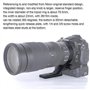iShoot Bague de Montage pour Trépied Anneau Collier d'Objectif Compatible avec Nikon Nikkor AF-S 200-500mm F5.6E ED VR, Support 