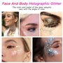 Nuangoo poudre brillante,Paillettes Fines pour Art & Craft,32 Couleurs Paillette Cosmétiques Glitter Fines pour Ongles Nail Art,