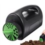 Épandeur à manivelle - Épandeur portable de 2 litres | Épandeur ABS portable | semoir de jardin avec épandeur de diffusion avec 