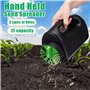Épandeur à manivelle - Épandeur portable de 2 litres | Épandeur ABS portable | semoir de jardin avec épandeur de diffusion avec 