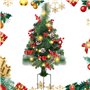Lumières de chemin de sapin de Noël | Lumières colorées sur piquet de sapin de Noël alimentées par piles avec 20 LED | Lumière d