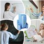 Nettoyant 2 en 1 pour tableau blanc - Effaceur à craie lavable - Effaceur magnétique pour tableau blanc - Avec pulvérisation d'e