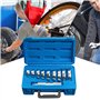 Outil de retrait de roulement de moyeu, extracteur de roulement de roue | Kit de montage de roulement à sertir - 10 outils de vo