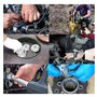 Outil de retrait de roulement de moyeu, extracteur de roulement de roue | Kit de montage de roulement à sertir - 10 outils de vo
