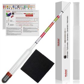 Notimin Brix Mètre Hydromètre Sucre Brix Densimètre (Mesure de la densité