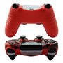 Hikfly Silicone avec gomme d'huile en caoutchouc pour le contrôleur housse de protection pour PS4 / PS4 Slim / PS4 Pro contrôleu