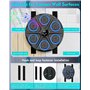 Machine de Boxe Musicale,Machine de Boxe Electronique LED Bluetooth 12 Modes & 12 Vitesses，Véritable expérience de Boxe Gants de