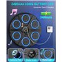 Machine de Boxe Musicale,Machine de Boxe Electronique LED Bluetooth 12 Modes & 12 Vitesses，Véritable expérience de Boxe Gants de